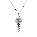 Sweethearts Silverhalsband GLASSTRUT 2-pack