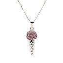Sweethearts Silverhalsband GLASSTRUT 2-pack