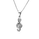 Sweethearts Silverhalsband G-KLAV 2-pack