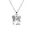 Sweethearts Silverhalsband ÄNGEL 2-pack