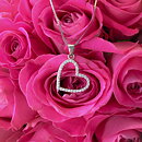 Sweethearts Silverhalsband HJÄRTA 2-pack