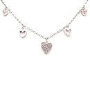 Sweethearts Silverarmband HJÄRTAN 2-pack