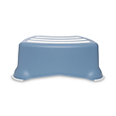 My Carry Potty Badrumspall Pastellblå 6-pack