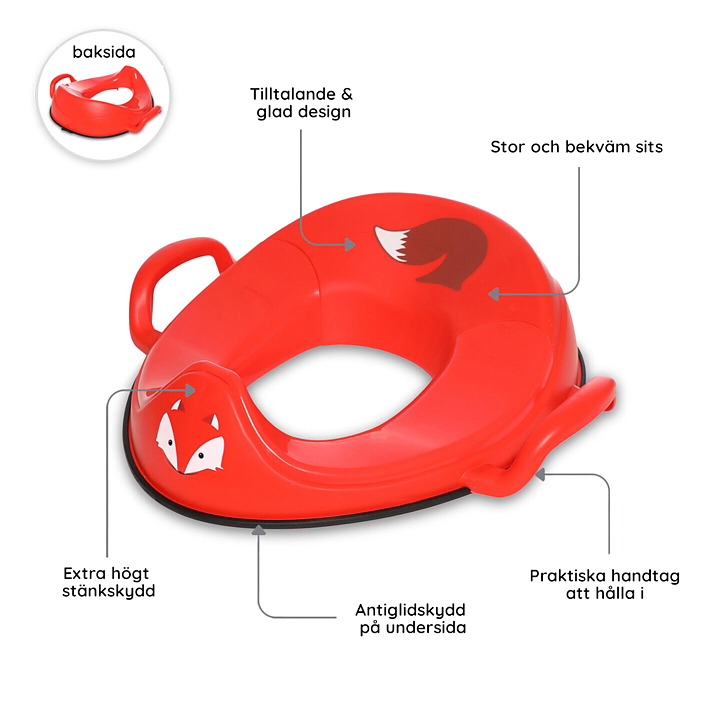 My Carry Potty Potträningskit Räv 3-pack