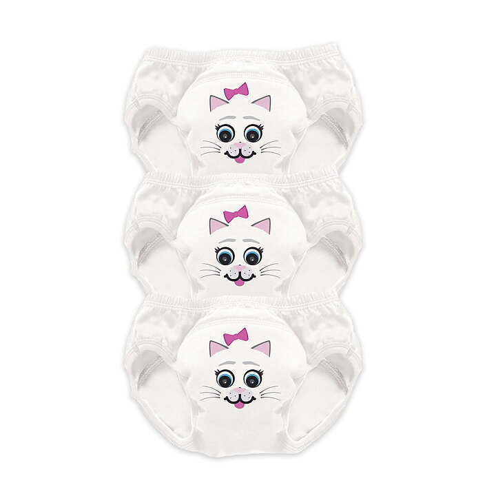 Potträningsbyxa Katt 5-pack