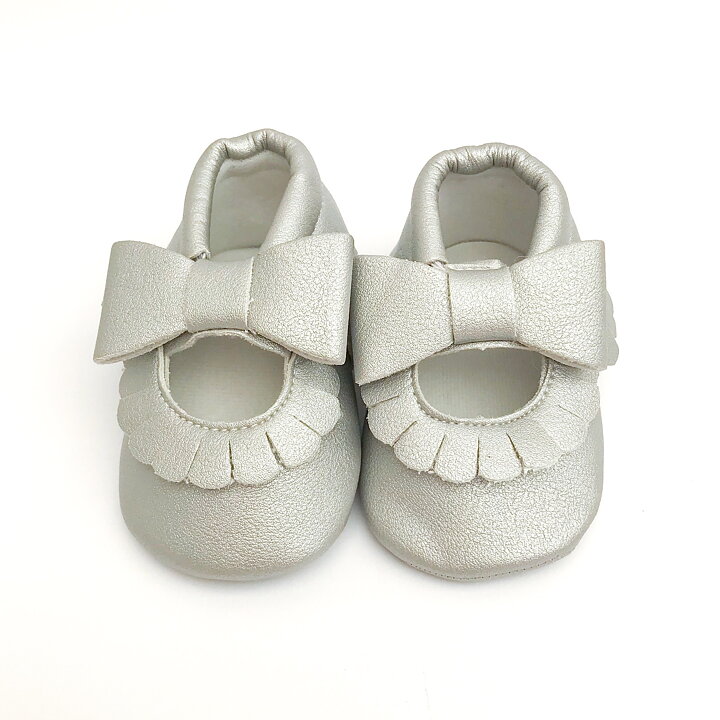 Sweethearts Baby Moccasin - Ballerina SILVER