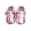 Sweethearts Baby Moccasin - Classic METALLIC ROSA