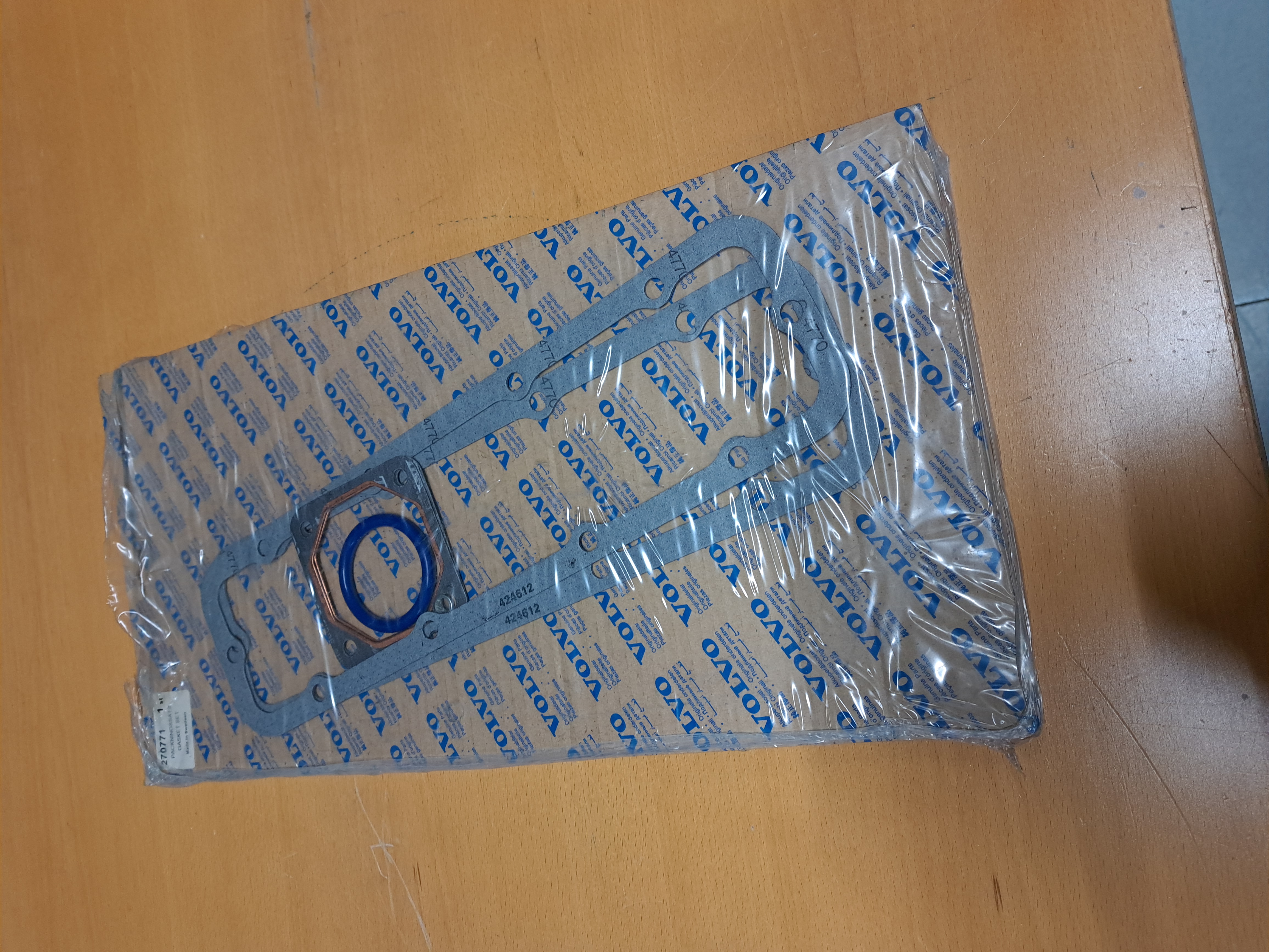 Packningsats inlopp och avgasrör