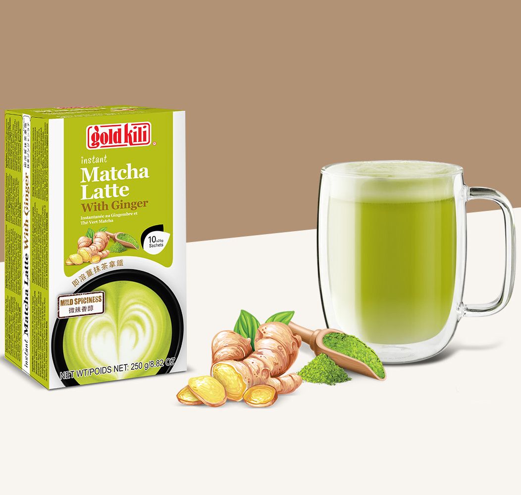 Instant Matcha Latte + Ingefära - 2