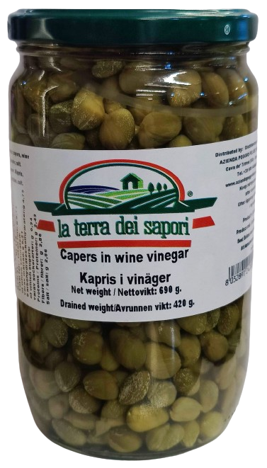 Kapris i Vinäger 690g