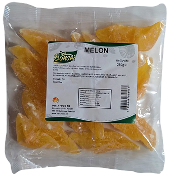 Torkade Melon 250g - Bonsai®