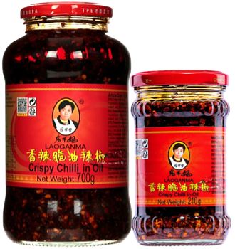 Krispig Chili i Olja - Laoganma®