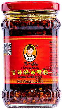 Krispig Chili i Olja - Laoganma®