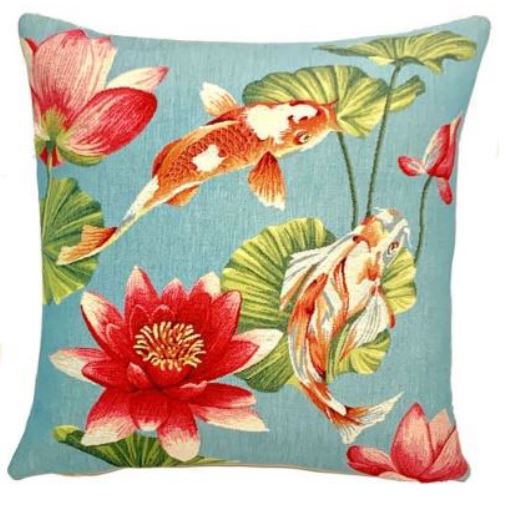 Koi Fish Blue  2/set