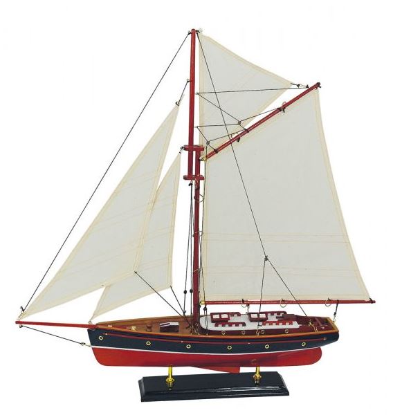 Segelbåt 58x59cm