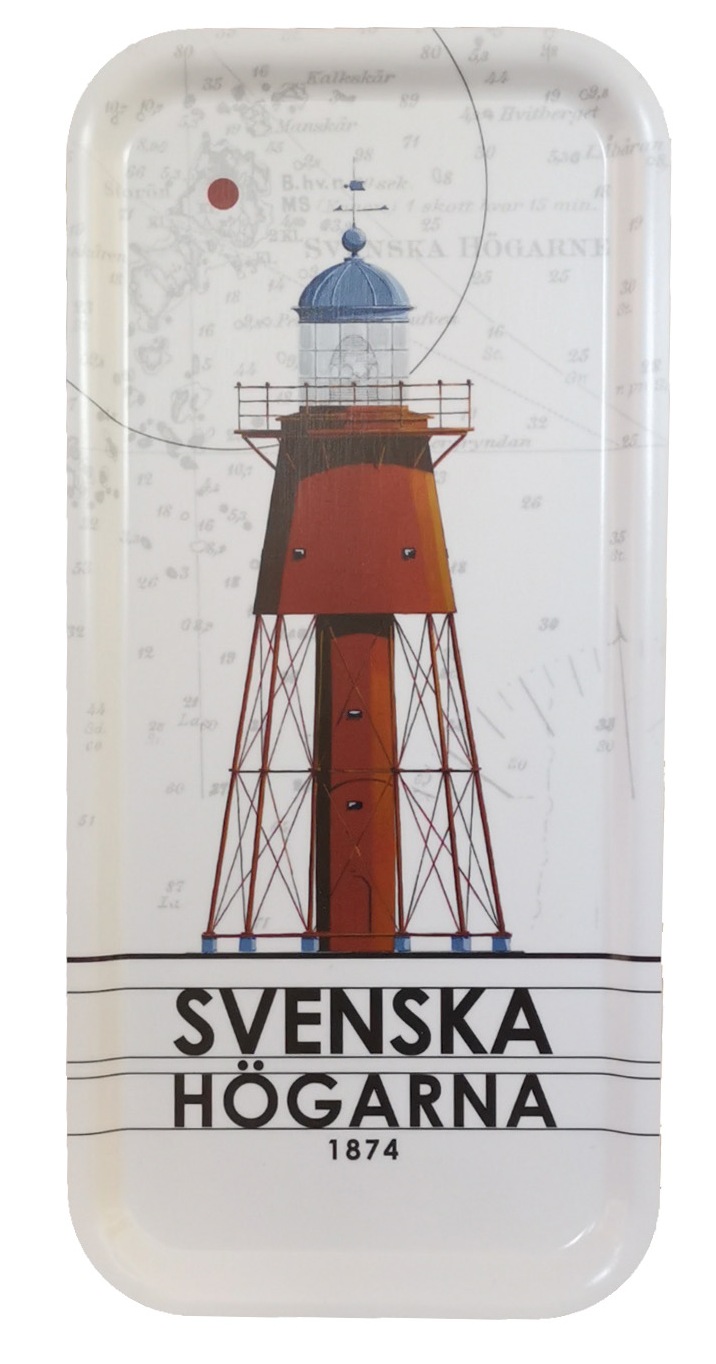Svenska Högarna bricka 32x15 