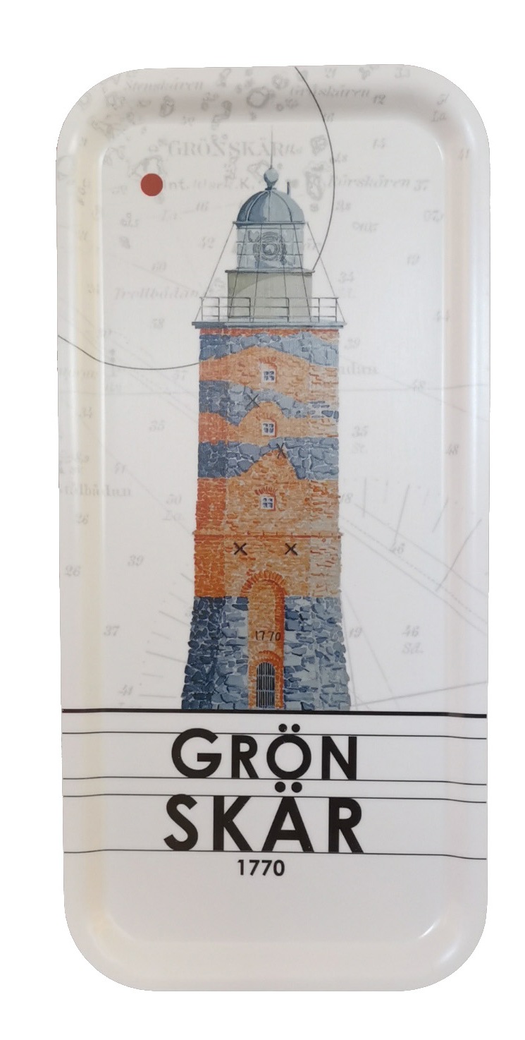 Grönskär bricka 32x15
