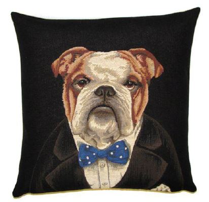 Bulldog med fluga