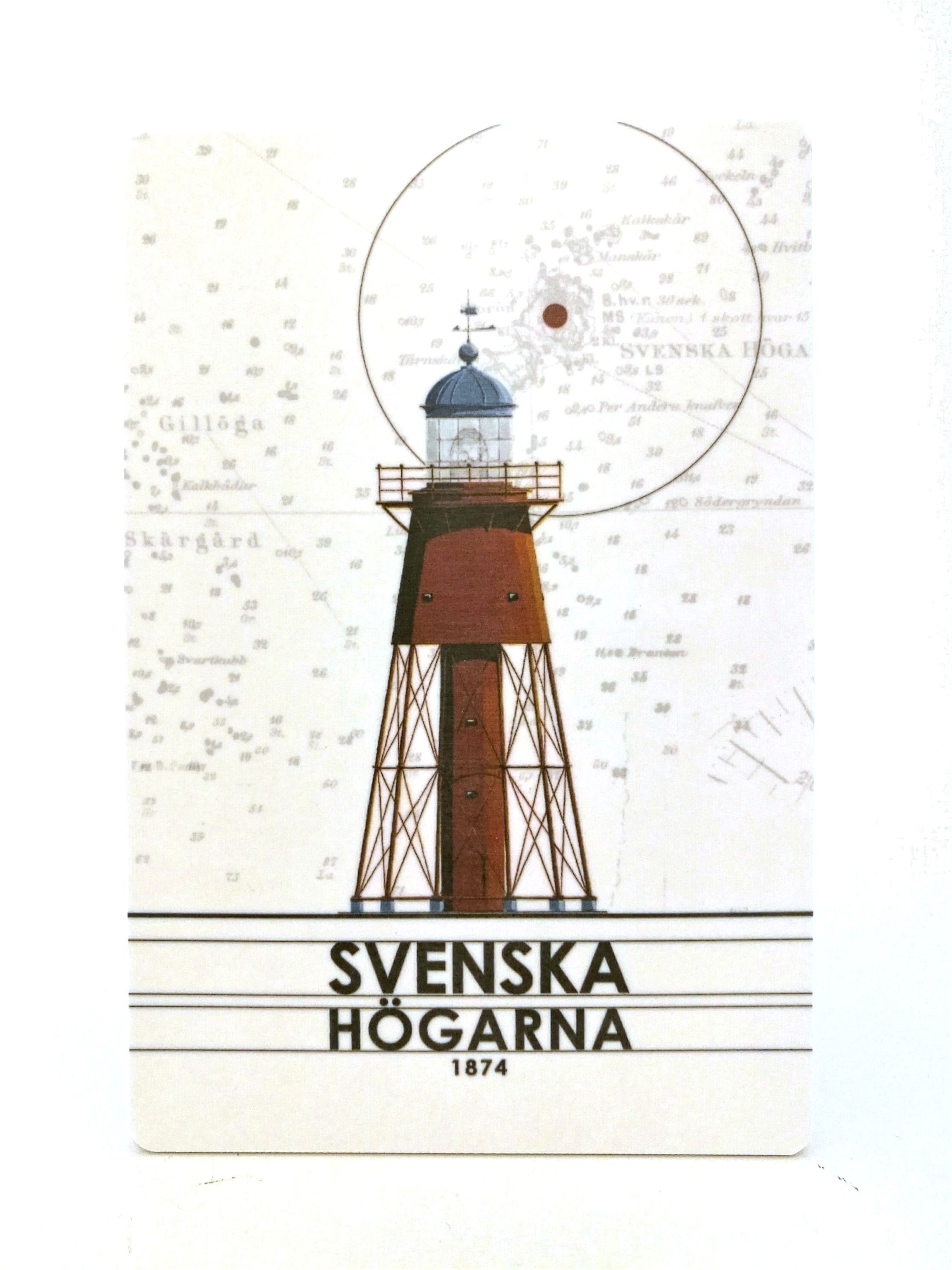 Smörgåsunderlägg Svenska Högarna