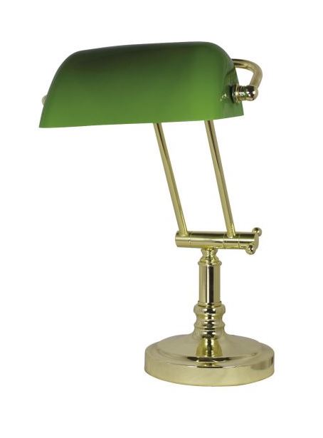 Skrivbordslampa Bankers lamp 36/43cm