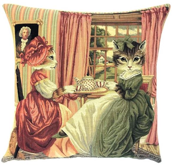Feline Tea Party