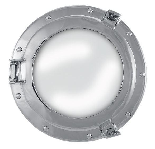 Ventilspegel krom 28cm