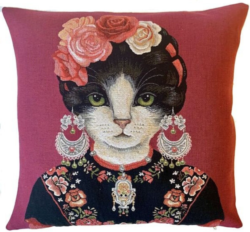 Cat Frida Kahlo  - 2