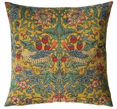 W Morris Strawberry theif  outside yellow