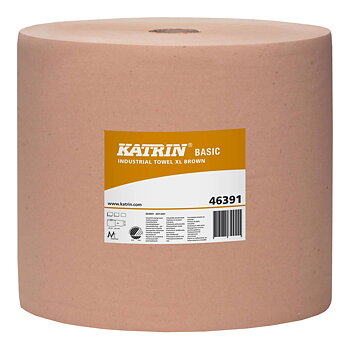 Torkpapper Katrin Basic brun XL