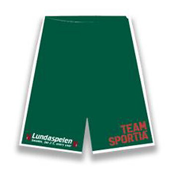 Shorts vändbara Green /White Sublimerat Jr (Eos Lund)