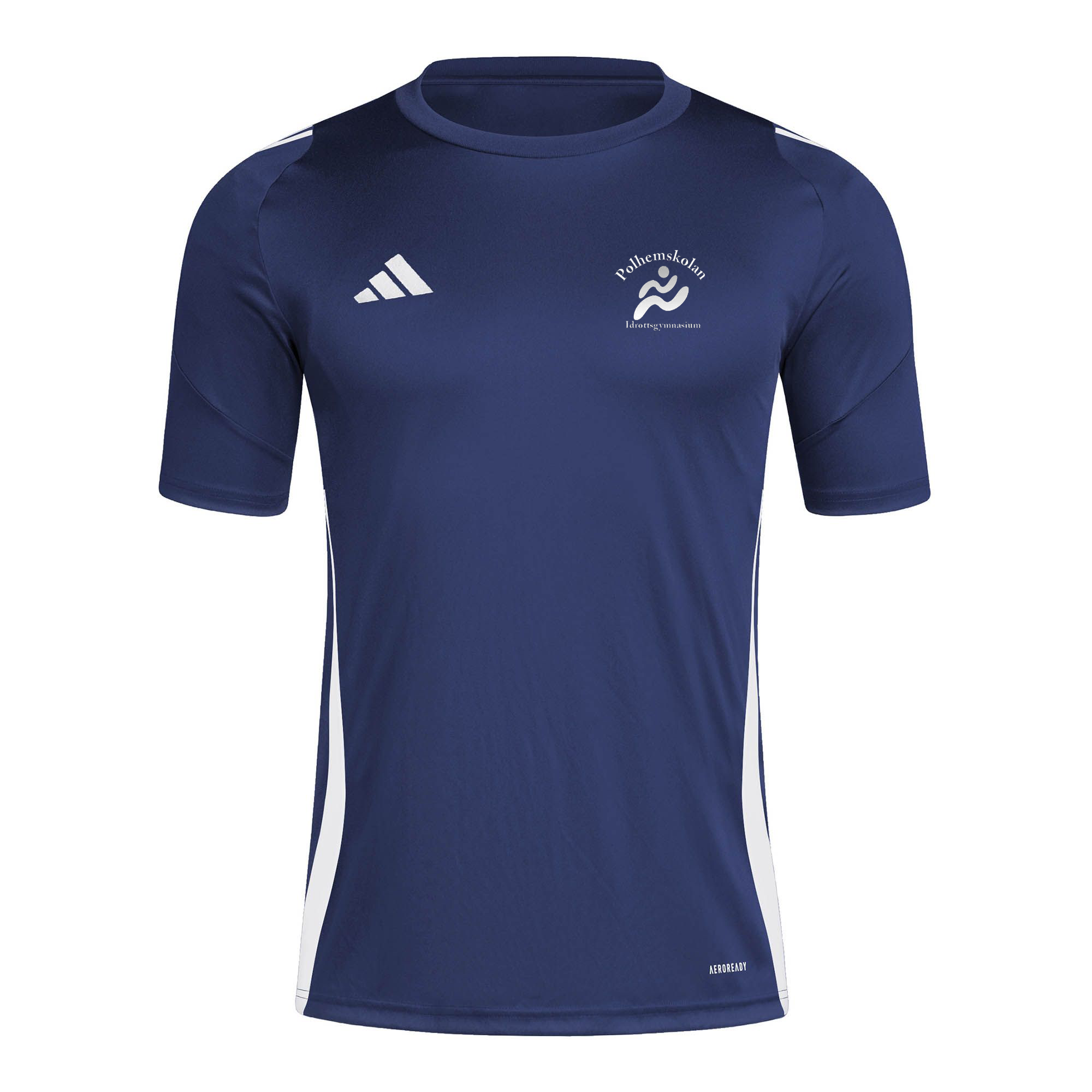 Adidas Tiro24 Tshirt Herr (Polhem Idrottsgymnasium)