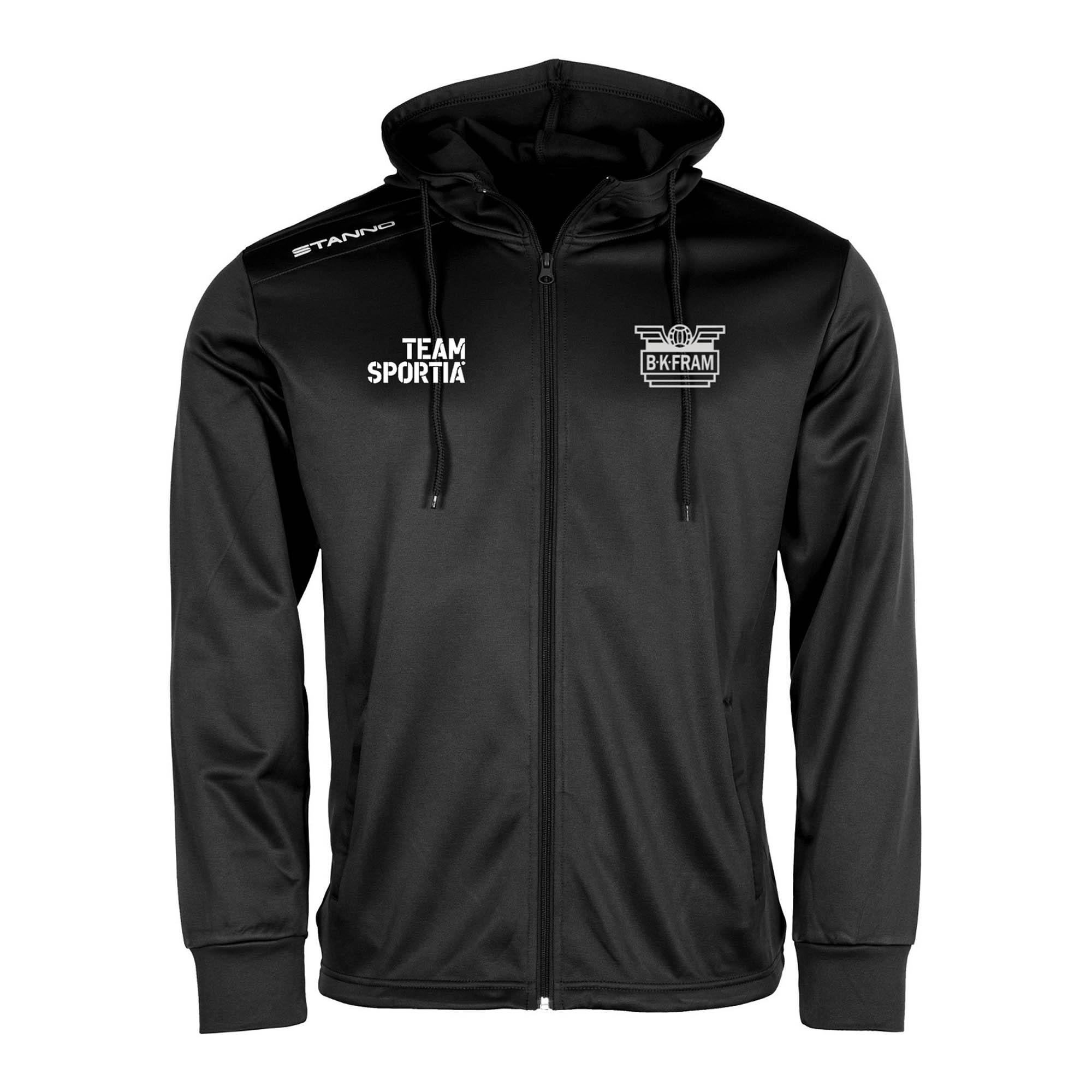 Stanno Field Hooded Full Zip Top Jr (BK FRAM)