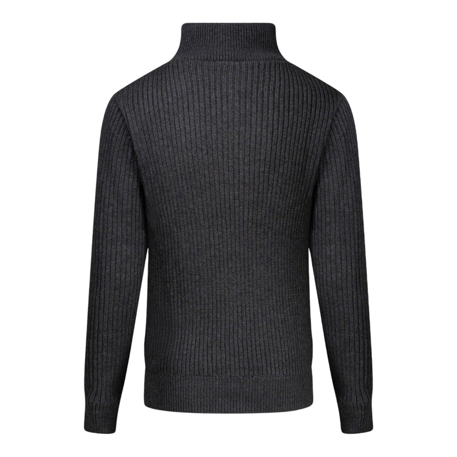 P4H Stickad Tröja Windstopper Herr Grå - 2