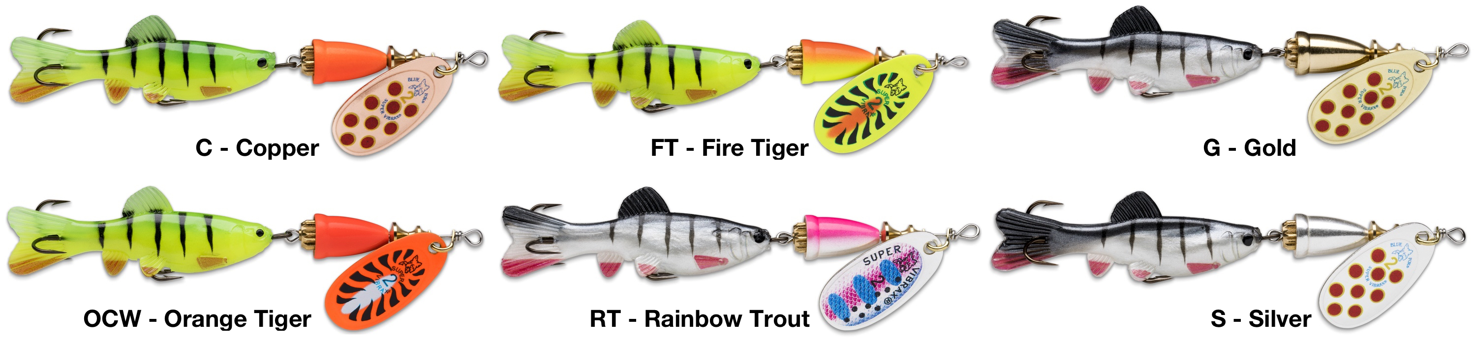Blue Fox Vibrax Chaser Spinnare