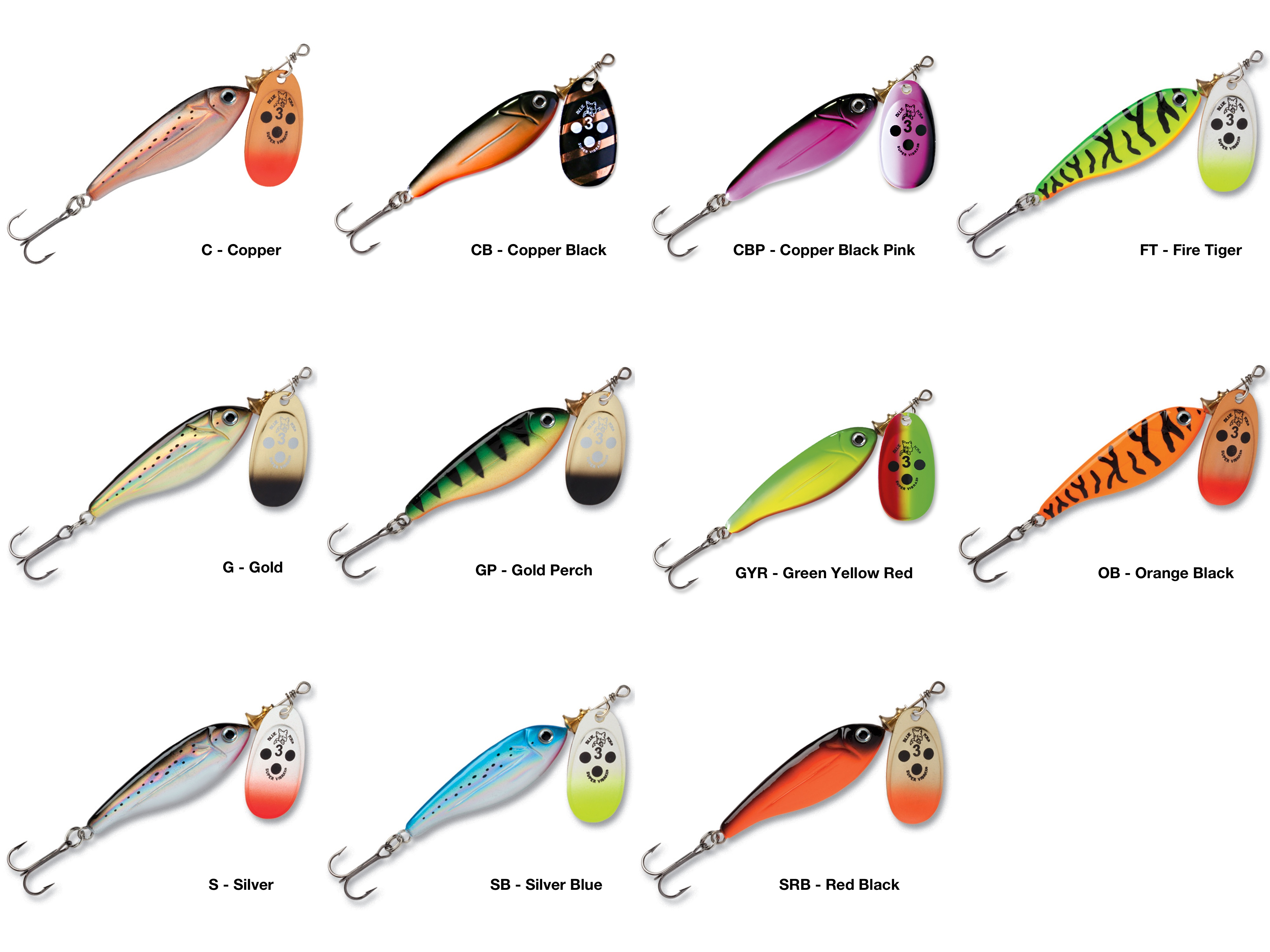 Blue Fox Vibrax Minnow Super