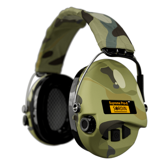 Sordin Supreme Pro-X LED H2 Hörselskydd - 3