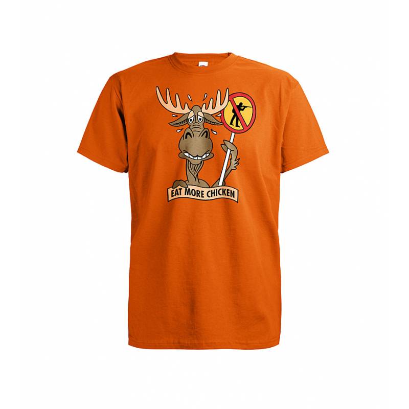 T-shirt Eat more chicken