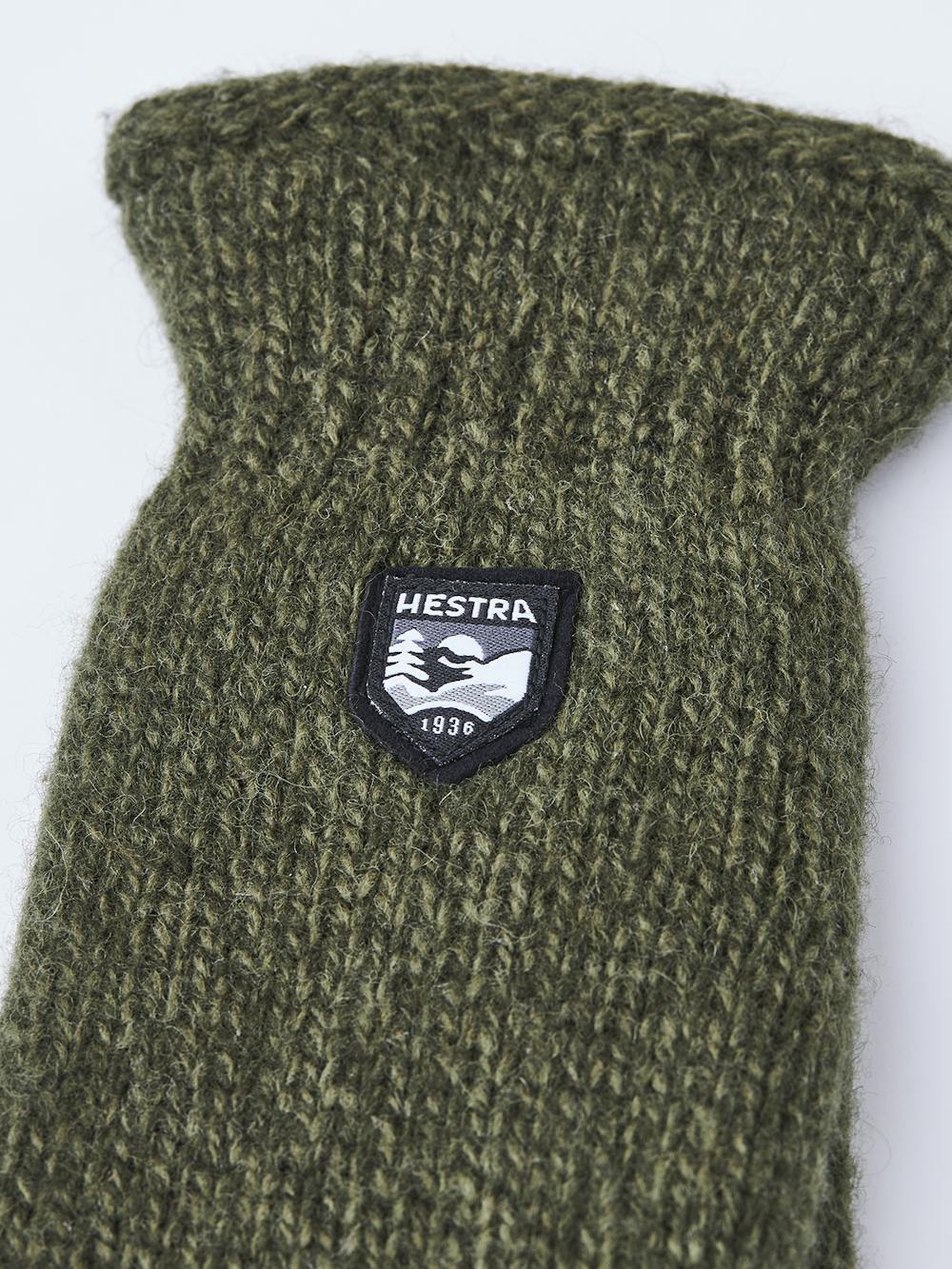 Hestra Basic Wool Tumvantar Olivgröna - 2