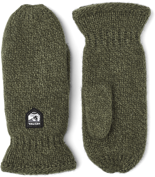 Hestra Basic Wool Tumvantar Olivgröna