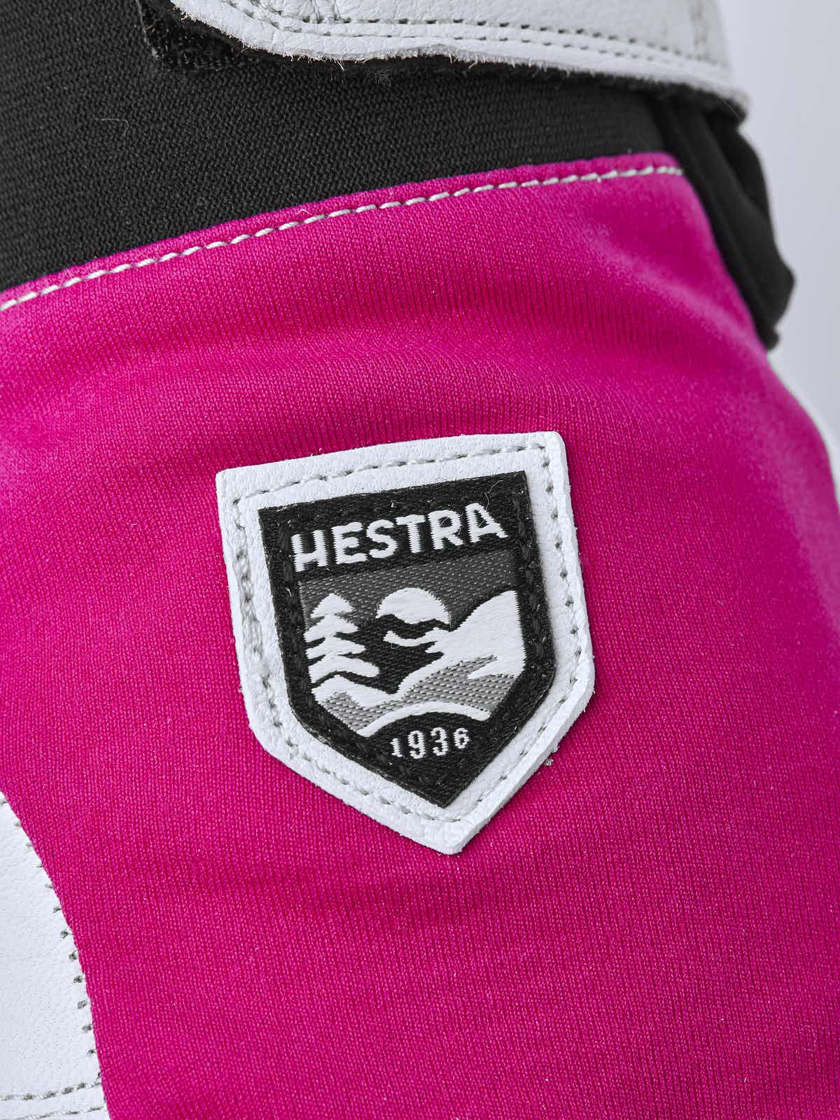 Hestra Ergo Grip Active Handskar Fuchsia/Offwhite - 5