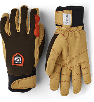 Hestra Ergo Grip Active Handskar Dark forest/Naturbrun