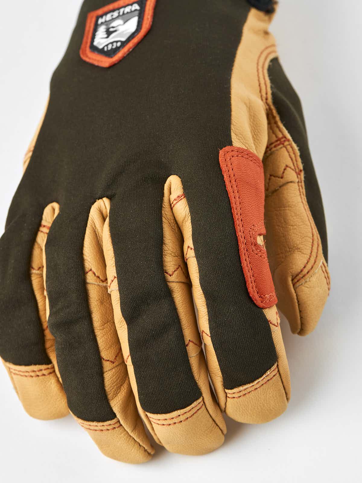 Hestra Ergo Grip Active Handskar Dark forest/Naturbrun - 3