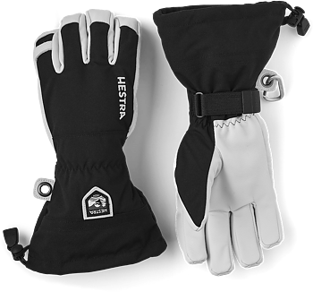 Hestra Army Leather Heli Ski 5-finger Handskar