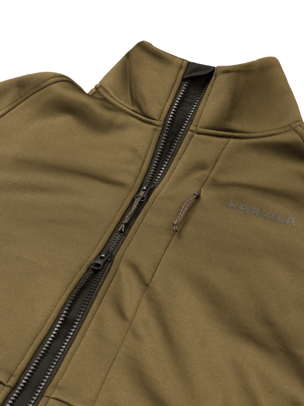Härkila Borr Hybrid Fleece Dark olive/Willow green (M & L) - 2
