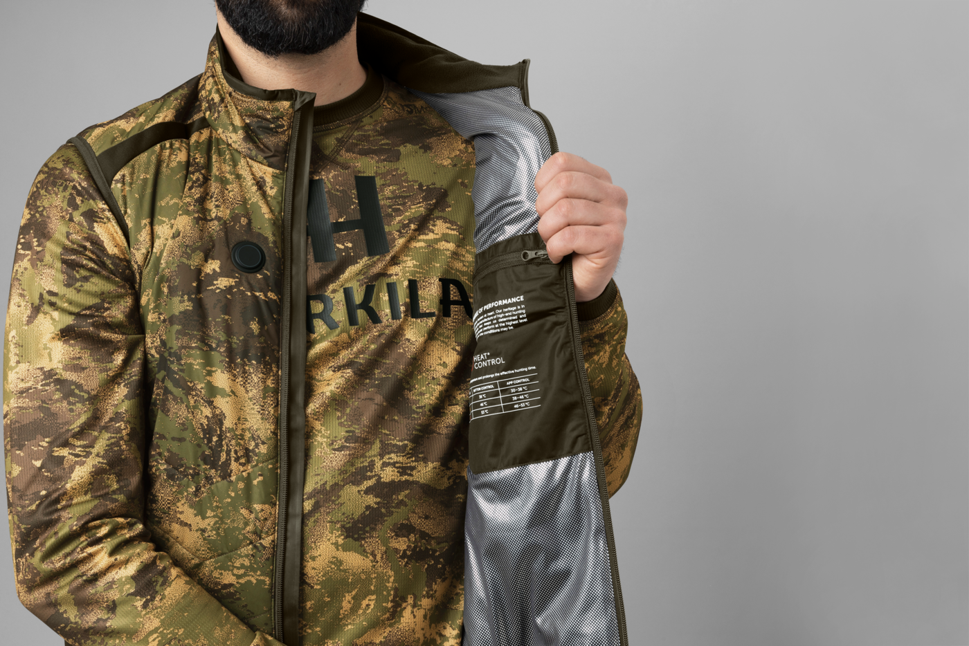 Härkila Heat Värmeväst Camo - 6