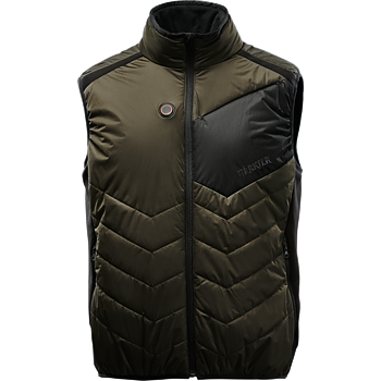 Härkila Heat Värmeväst Willow green/Black