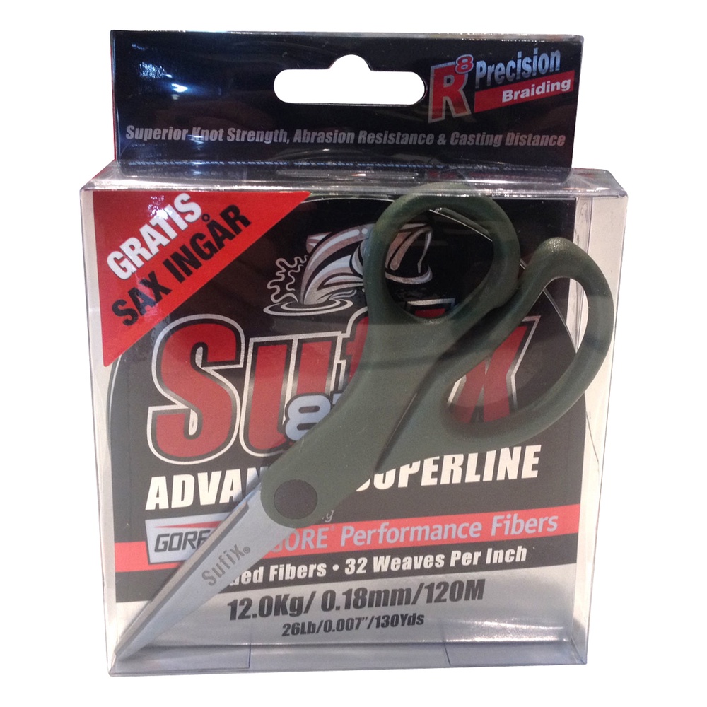 Sufix 832 120m med sax Lime