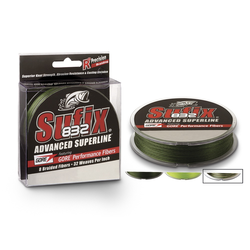Sufix 832 Braid Camo Flätlina 120 m - 2