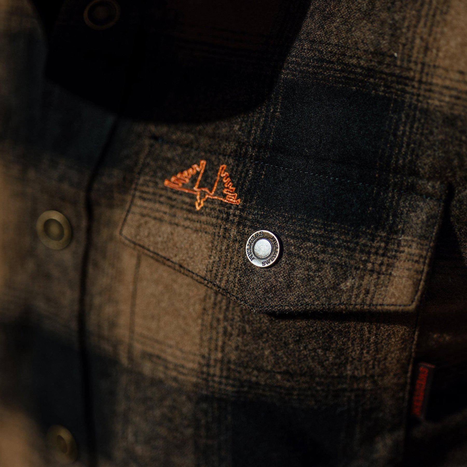 Swedteam Lynx Wool Shirt Dark Sand - 7