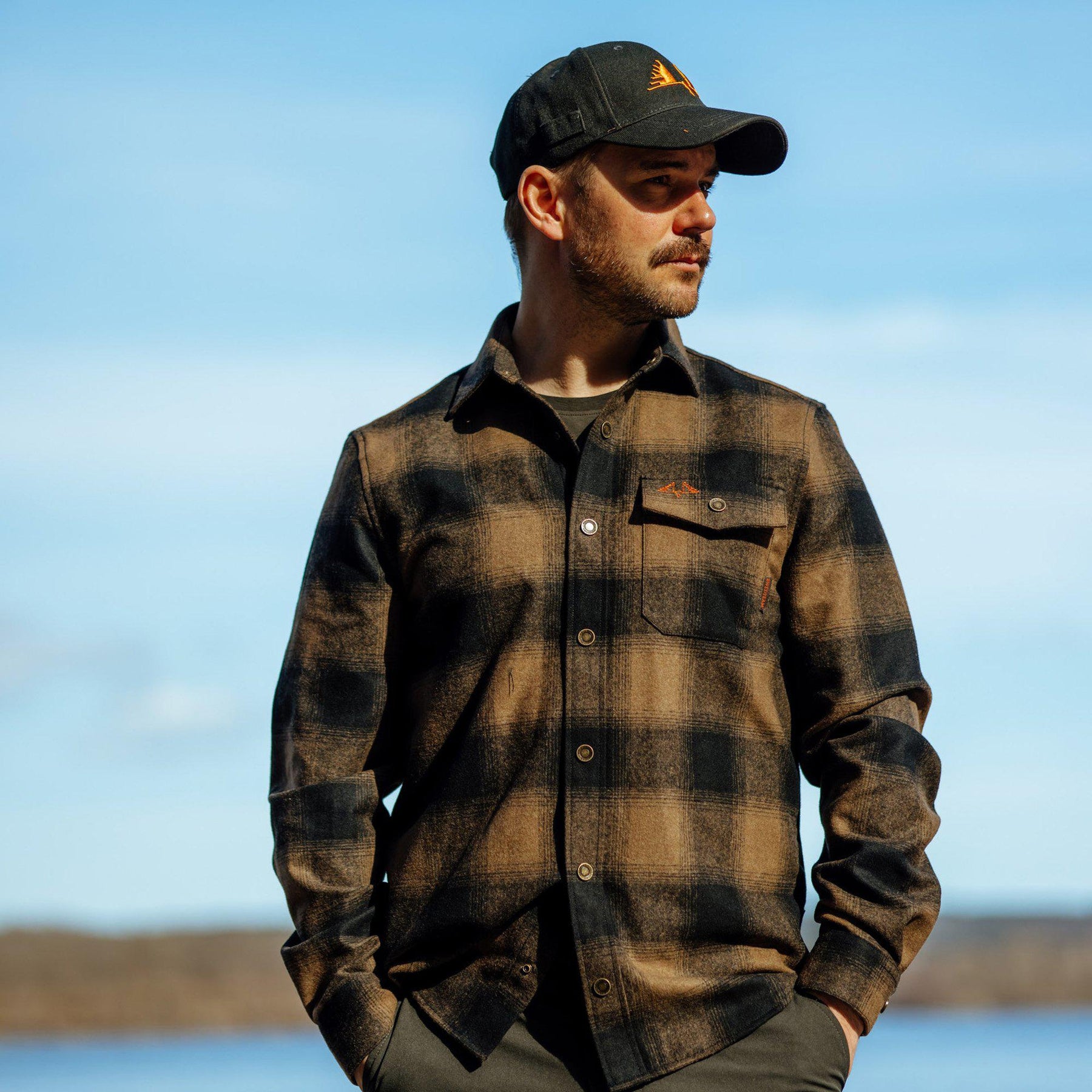 Swedteam Lynx Wool Shirt Dark Sand - 4